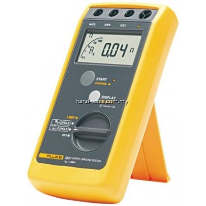 Fluke 1621 Digital Earth Ground Tester Fluke 1621 Digital Earth Ground Tester