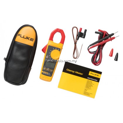Fluke 325 True-RMS Clamp Meter | Ujian Voltan & Arus AC/DC | Suhu, Kekerapan & Kesinambungan AC/DC True-rms Clamp Meters