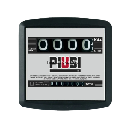 PIUSI K44 4 DIGIT OIL DIESEL FLOW METER 20-120LPM 