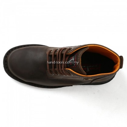black hammer  BH4673 Full Leather Mid cut Lace up Safety Shoes