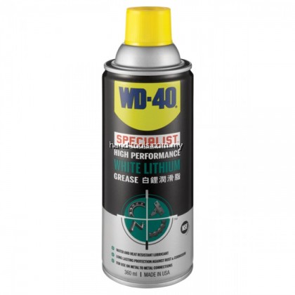 WD-40 WLG360 SPECIALIST HIGH PERFORMANCE WHITE LITHIUM 360ML