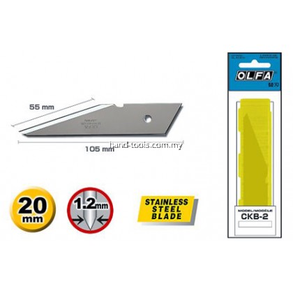 Olfa CKB-2 For Model CK-2 (2pcs/pack)