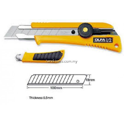 Olfa L-2 Rubber Grip Heavy Duty Cutter Olfa L-2 Rubber Grip Heavy Duty Cutter