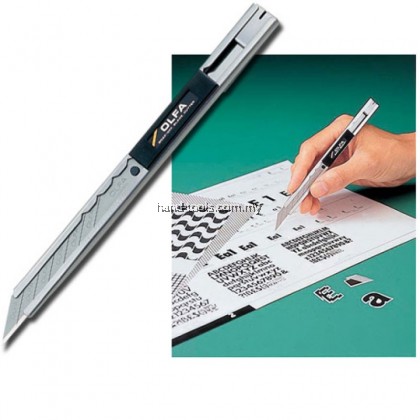 OLFA SAC-1 STAINLESS STEEL SNAP-OFF GRAPHICS KNIFE