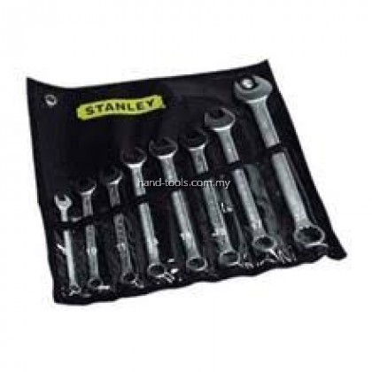 Stanley 87-033 10-19mm 9pce Slimline Combination Wrench(10,11,12,13,14,15,16,17,19) Stanley 87-033 10-19mm 9pce Slimline Combination Wrench(10,11,12,13,14,15,16,17,19)
