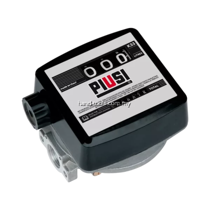 PIUSI K33 3 DIGIT OIL DIESEL FLOW METER MECHANICAL PIUSI K33 3 DIGIT OIL DIESEL FLOW METER MECHANICAL