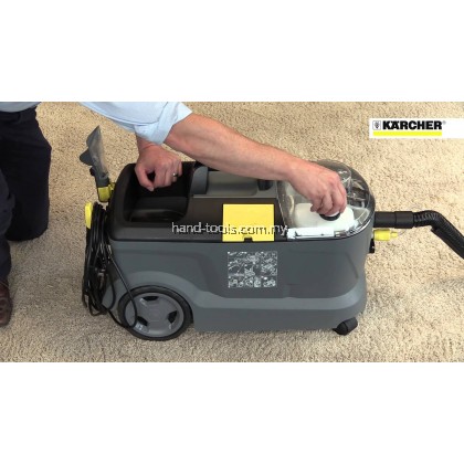 Karcher Puzzi 10/1 Carpet Upholstery Cleaner Karpet Fabric Furniture Car Wet Vacuum (1250W/10litres/220mbar) Karcher Puzzi 10/1 Carpet Upholstery Cleaner Karpet Fabric Furniture Car Wet Vacuum (1250W/10litres/220mbar)