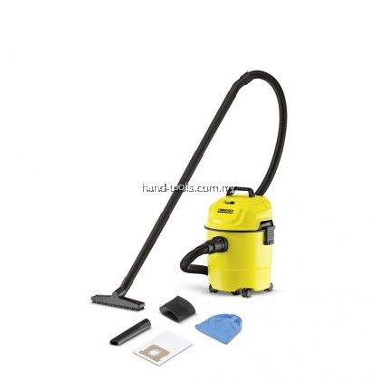 Karcher WD1 Wet and Dry Vacuum Cleaner (1000W/15L)