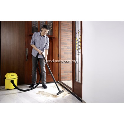 Karcher WD1 Wet and Dry Vacuum Cleaner (1000W/15L)