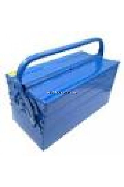 Metal Tools Box Professional 3 Tiers 5 Trays Cantilever Tool Box (420mm x 200mm x 200mm)