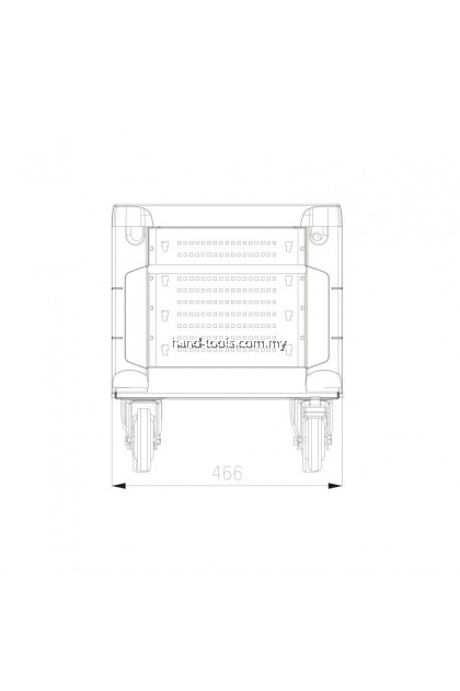 MK-EQP-0301 4 DRAWER CHEST AND ROLLER CABINET