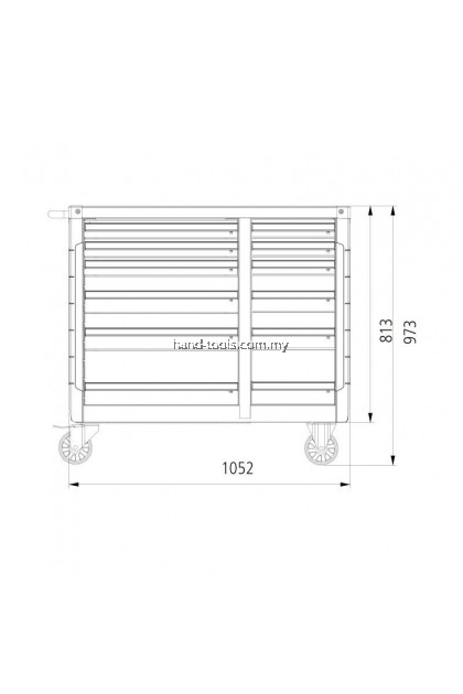 MK-EQP-0302 6 DRAWER MOBILE WORKBENCH