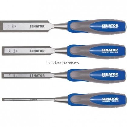 senator SEN5972970K Carpenters Chisel Set - 4 Piece