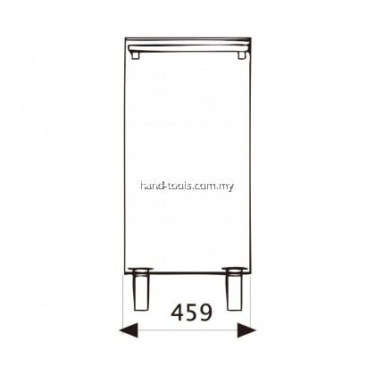 MR.MARK MK-EQP-0318 7-DRAWERS ROLLER CABINET WITH MIS SYSTEM
