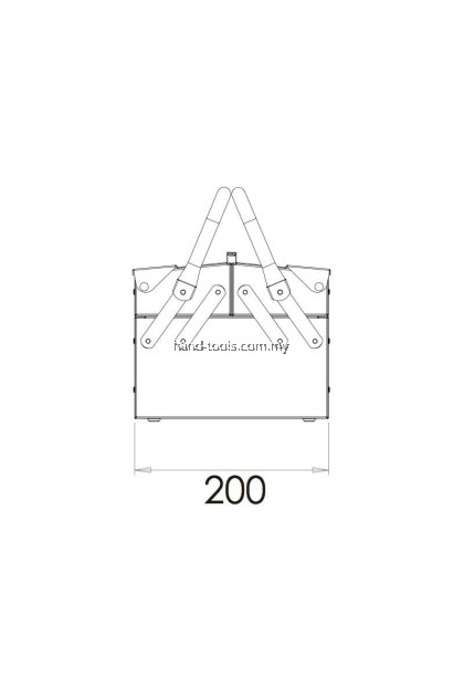 MR.MARK MK-EQP-0309 CANTILEVEL TOOL BOX
