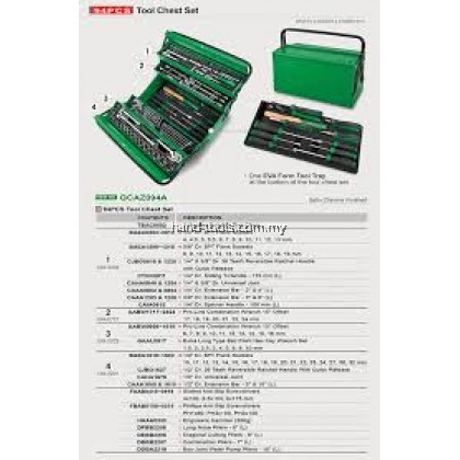 TOPTUL GCAZ111A 111PCS TOOL CHEST SET