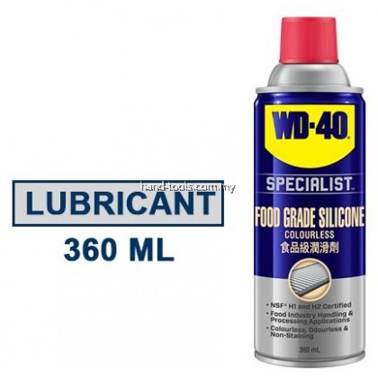 WD-40 SPECIALIST FOOD GRADE SILICONE SPRAY WD-40 SPECIALIST FOOD GRADE SILICONE SPRAY