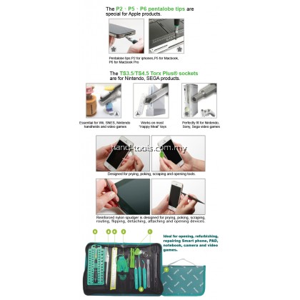 ProsKit PK-9112 Electronics Repair Tool Kit 