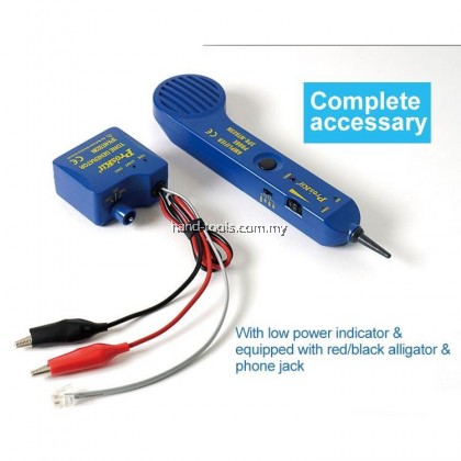 ProsKit 3PK-NT023N Amplifier Probe & Tone Generator And Probe Kit (Product does not contain batteries) ProsKit 3PK-NT023N Amplifier Probe & Tone Generator And Probe Kit (Product does not contain batteries)