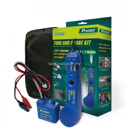 ProsKit 3PK-NT023N Amplifier Probe & Tone Generator And Probe Kit (Product does not contain batteries) ProsKit 3PK-NT023N Amplifier Probe & Tone Generator And Probe Kit (Product does not contain batteries)