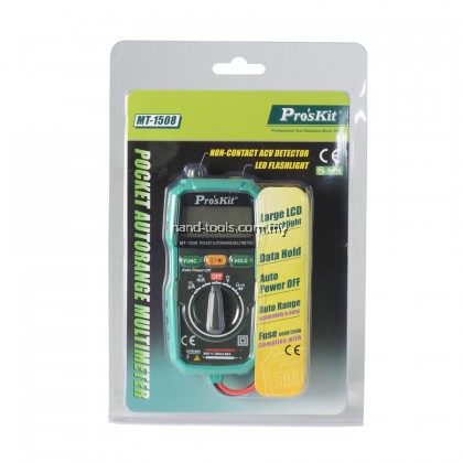PROSKIT MT-1508 Pocket Autorange Multimeter