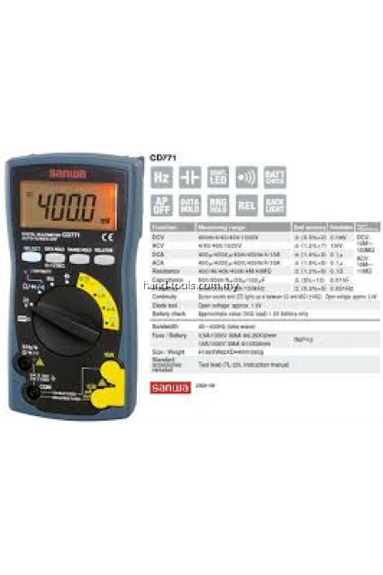 SANWA CD771 Digital Multimeter (CD771)