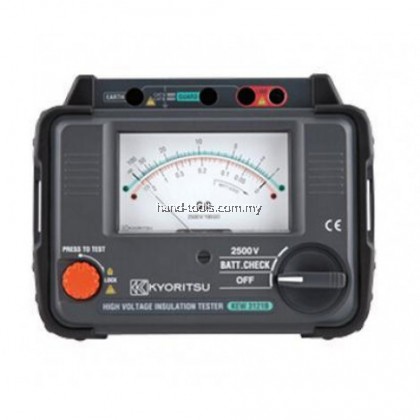 Kyoritsu 3122B HIGH VOLTAGE INSULATION TESTERS Kyoritsu 3122B HIGH VOLTAGE INSULATION TESTERS