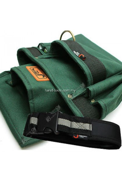 jetech ba-m3 7 Pockets Nylon Carpenters Tool Pouch c/w Work Belt