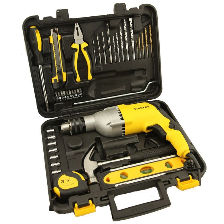 STANLEY STDH7213V CORDED PERCUSSION DRILL 13MM 800W COME WITH ACCESSORIES  SET